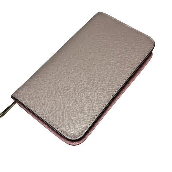 New Aldo Zip-Around Wallet Pocketbook With Multiple Card Slots Pink Beige NWOT - Picture 10 of 11